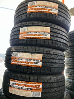 📲✔️235/55/18 vendo set de llantas nuevas Arroyo