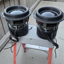 Custom 8" Subs Woofers Speakers Spl Sundown Skar Fosgate Alpine Kicker Jl Mtx Dd Re Fi Dc Skyhigh Gp Ssa Deafbonce 