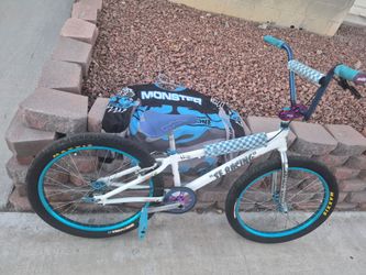 Se floval flyer 24 bmx race bike and se racing jersey