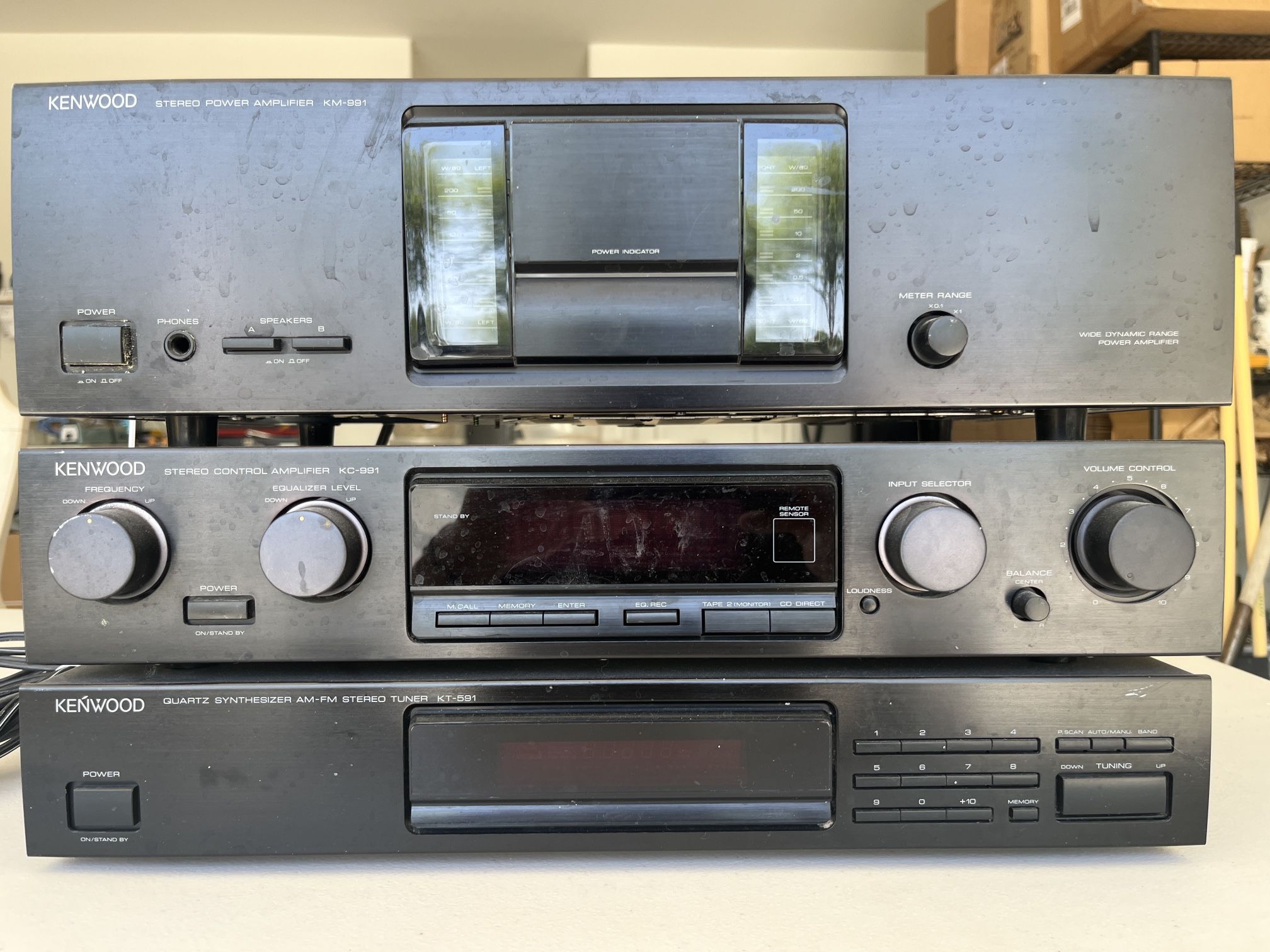 Vintage Powerful Stereo Equipment