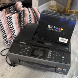 Colored Printer With Extra Ink 