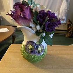 Handcrafted Small Ceramic Flower Vase