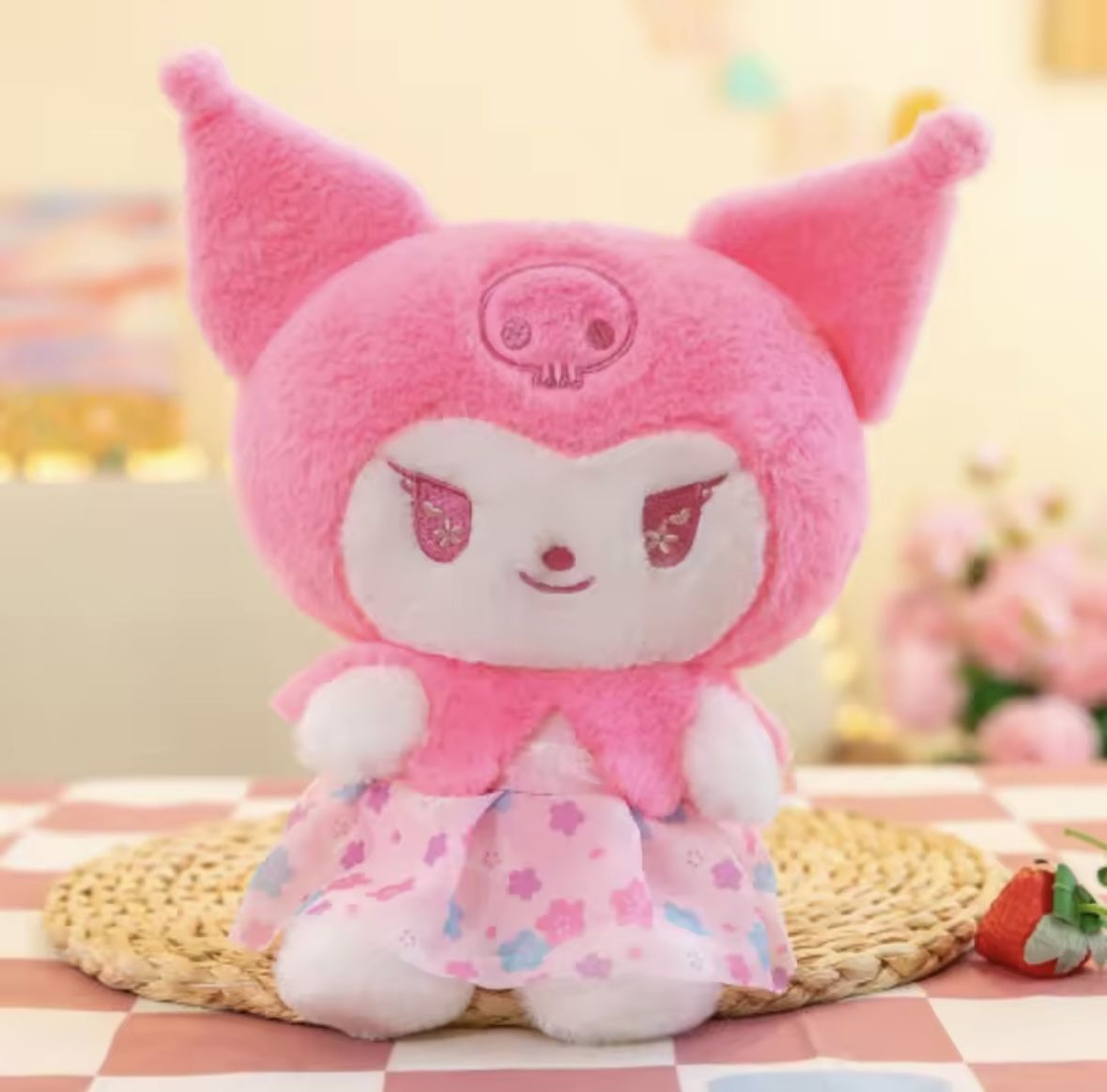 Pink Kuromi Plushie!
