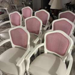 Armchairs Pink And White Elegant New Chairs 