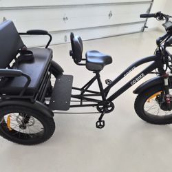 Like-New GoBike FORTE Electric Trike – Dual Batteries – <10 Miles