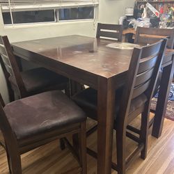 $50 Dining Table with 5 Chairs