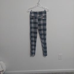Stretchy Plaid Pants