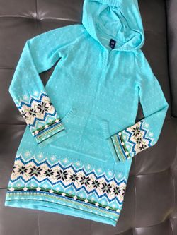 Gap girl winter knitted sweater dress size 12