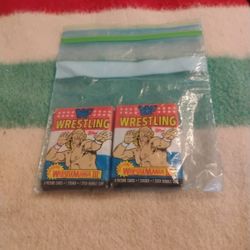 WF Wrestle Mania 3 Cards