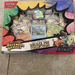 Pokemon Ascended heroes pin collection 