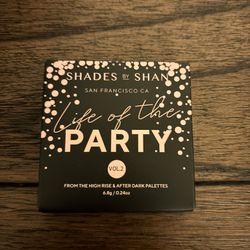 Shades by Shan Life of the Party Vol. 2 Eyeshadow Palette