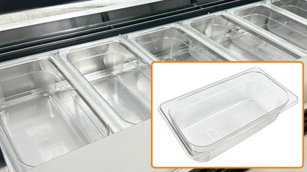 NSF Gelato case Dipping Freezer Ice Cream Cabinet DW-6R