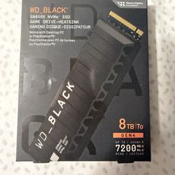 PlayStation 5 8tb  WD-Black