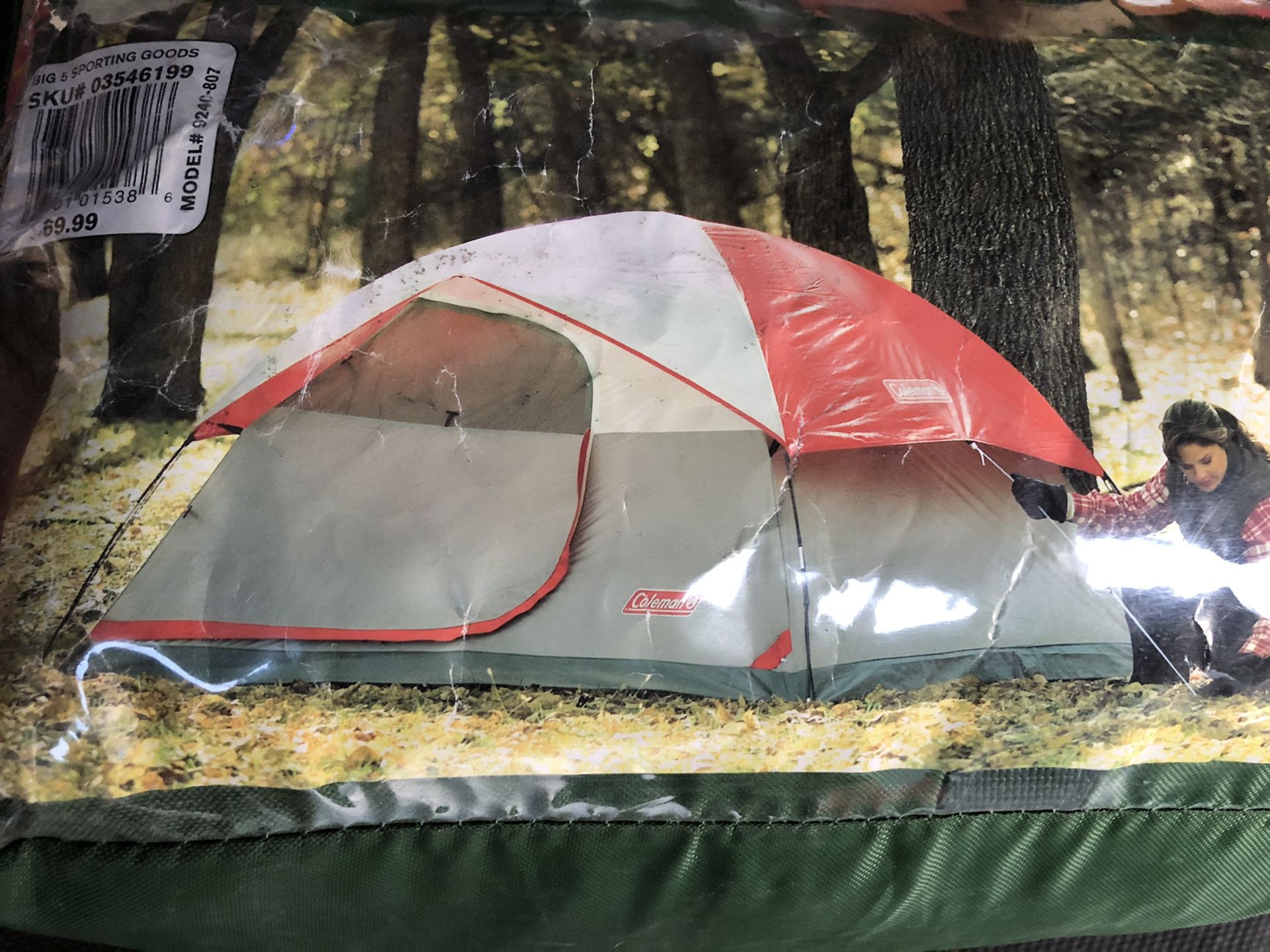 Coleman Aries 3 person tent 8x7
