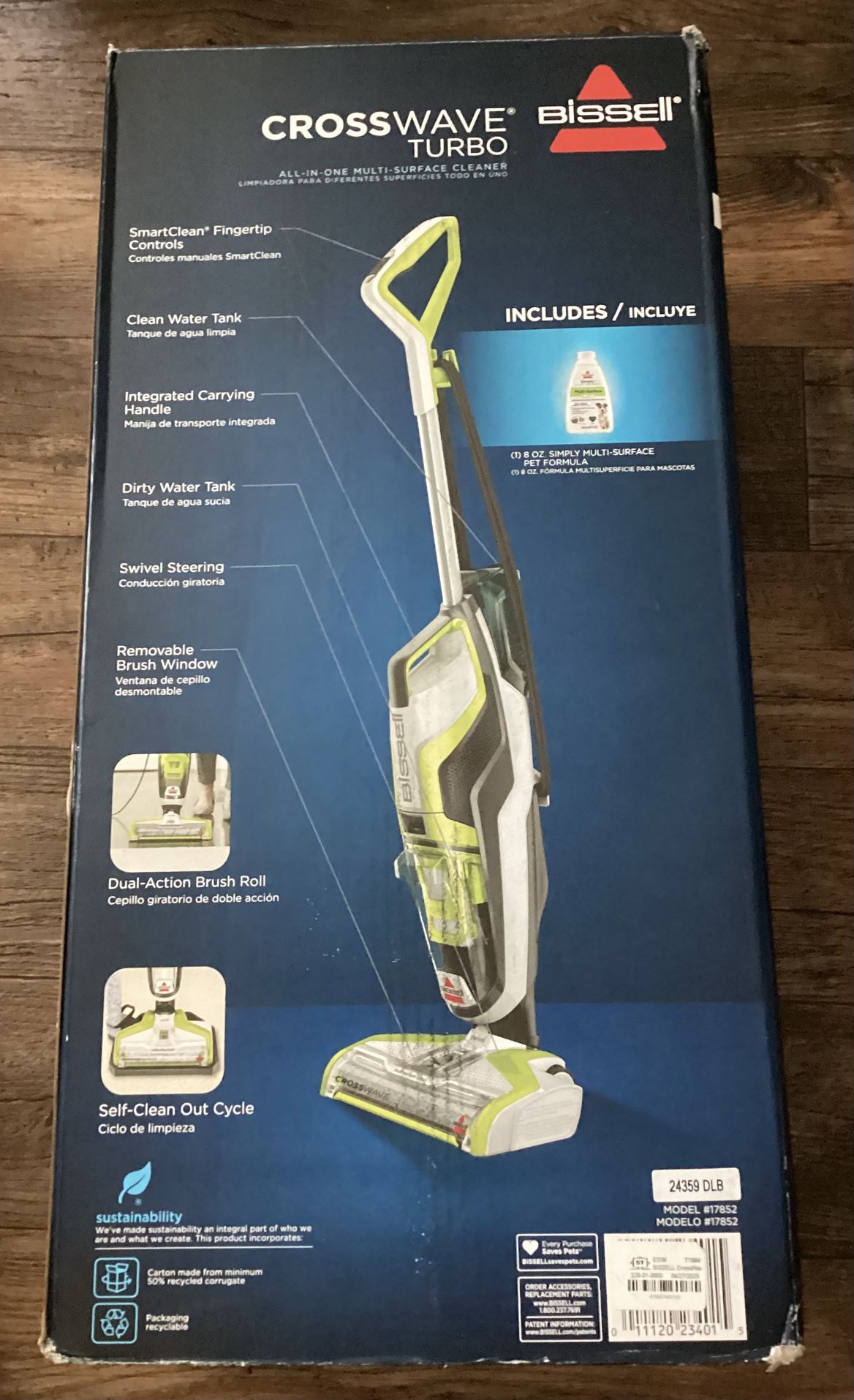 Bissel Cross Wave Turbo Vaccum