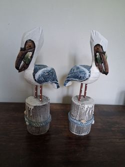 Pelican decoration.