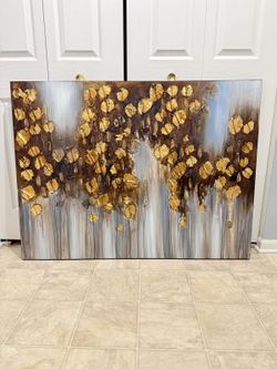 beautiful large 48 by 36 inch ashley furniture wall art. (MUST SELL TODAY)