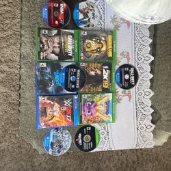 PS4 And Xbox1 Games