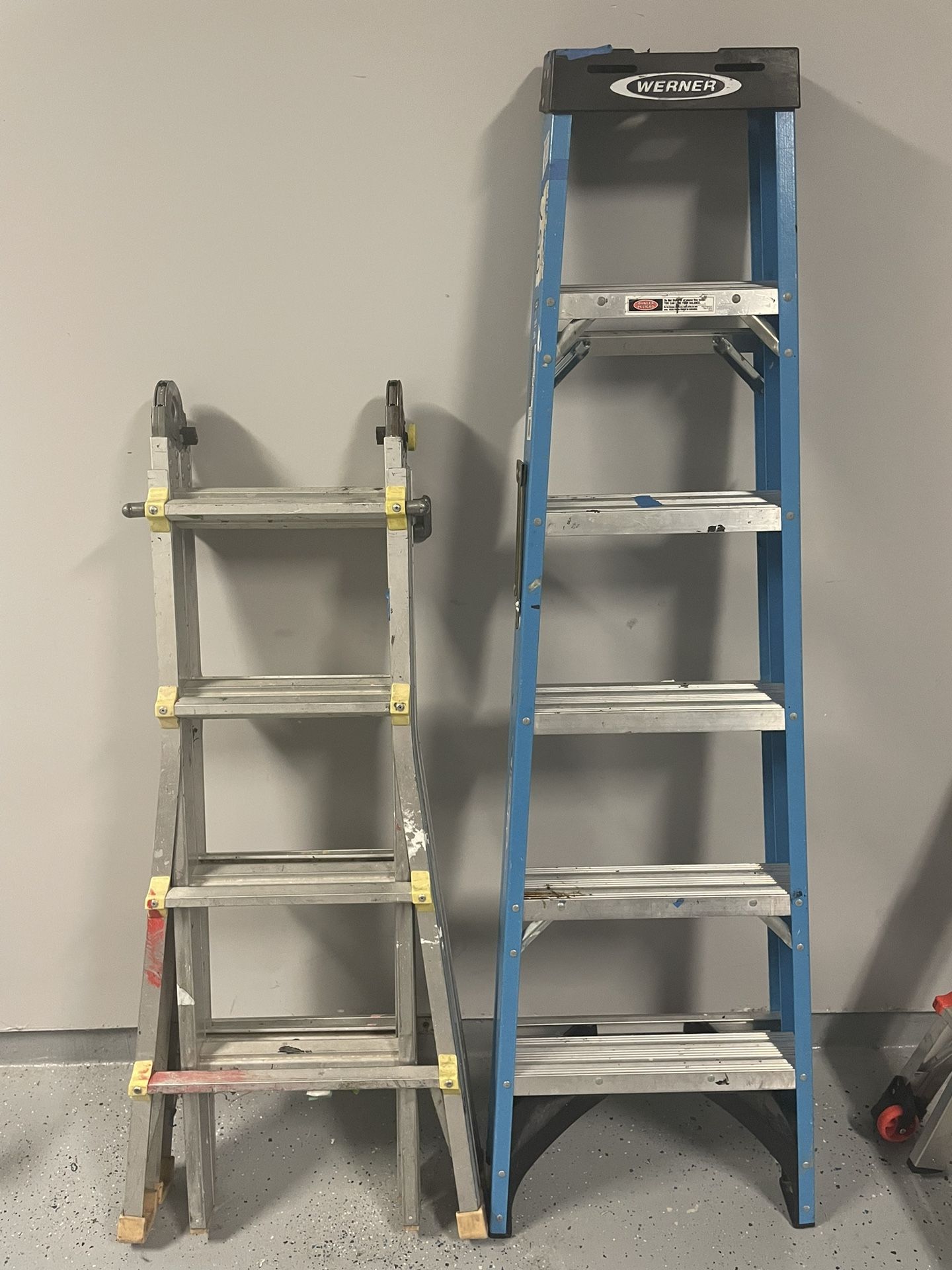 6’ & 15’ A Frame & Multi Position Ladders 