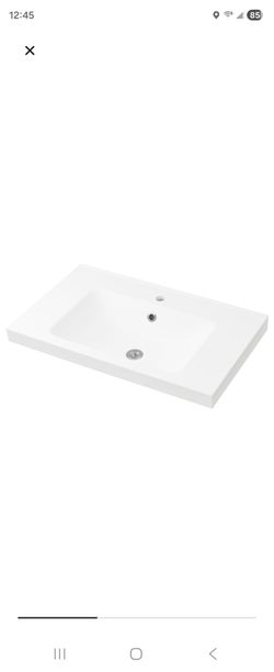 Brand New IKEA ODENSVIK Bathroom Sink / Lavabo Nuevo IKEA - In Box!