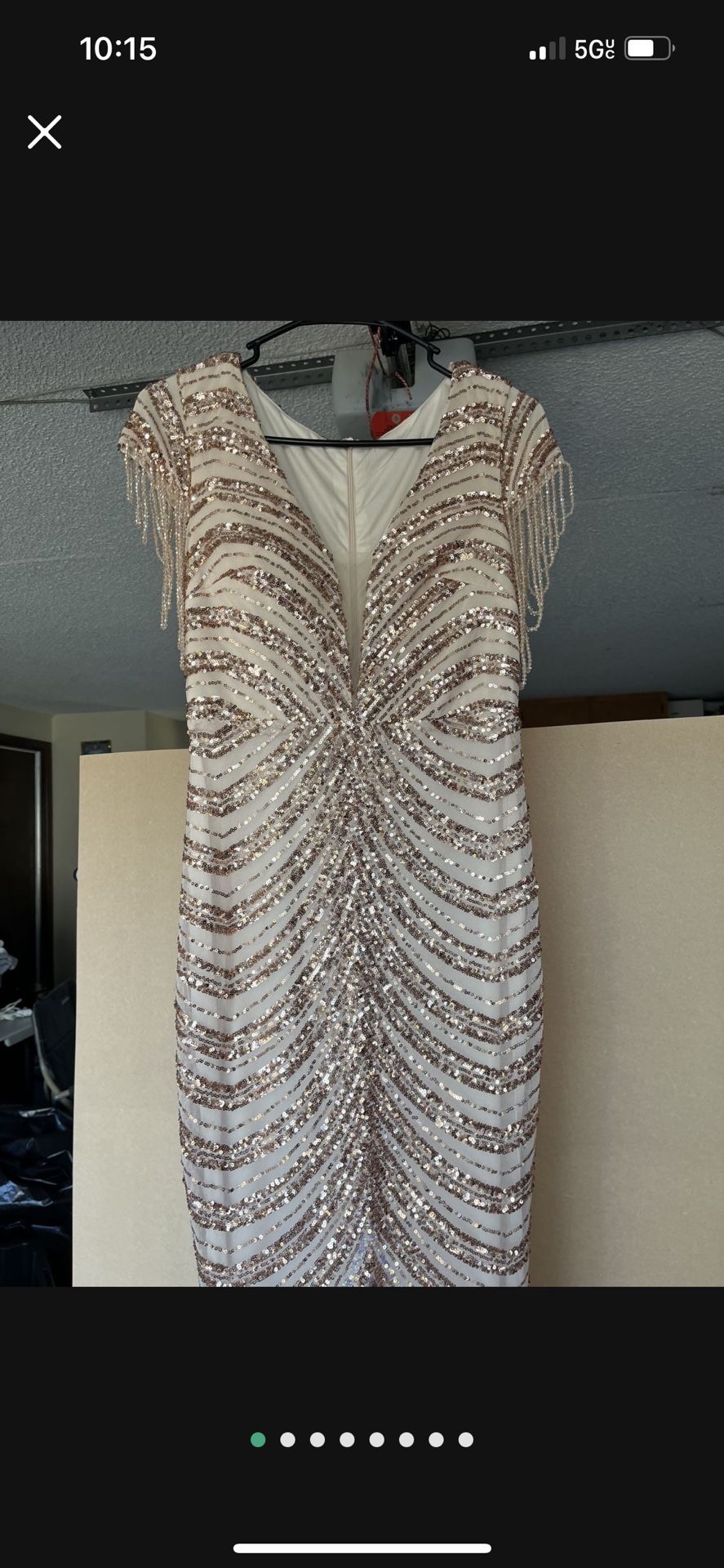 Elegant Gold Dress