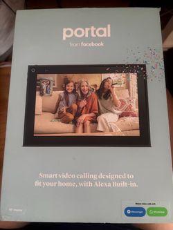 Portal (Facebook pictures, Messenger and whatsapp calls)