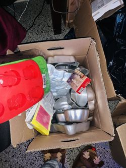 baking cake making stuff