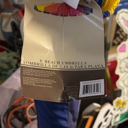 Beach Umbrella 8 ‘ft