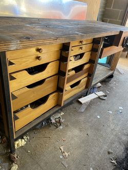 Homemade Work Bench