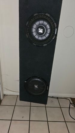 Single  cab speaker box