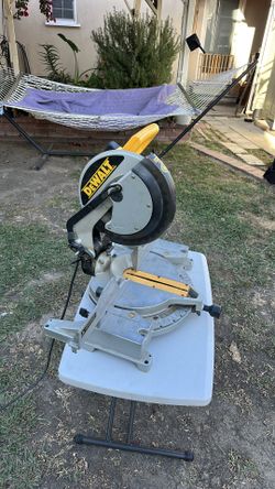 DeWalt miter saw 12 inch blade DW705