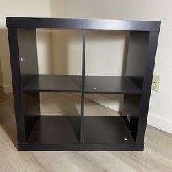 4 Cube Storage Shelf Organizer Bookshelf with Open Back
