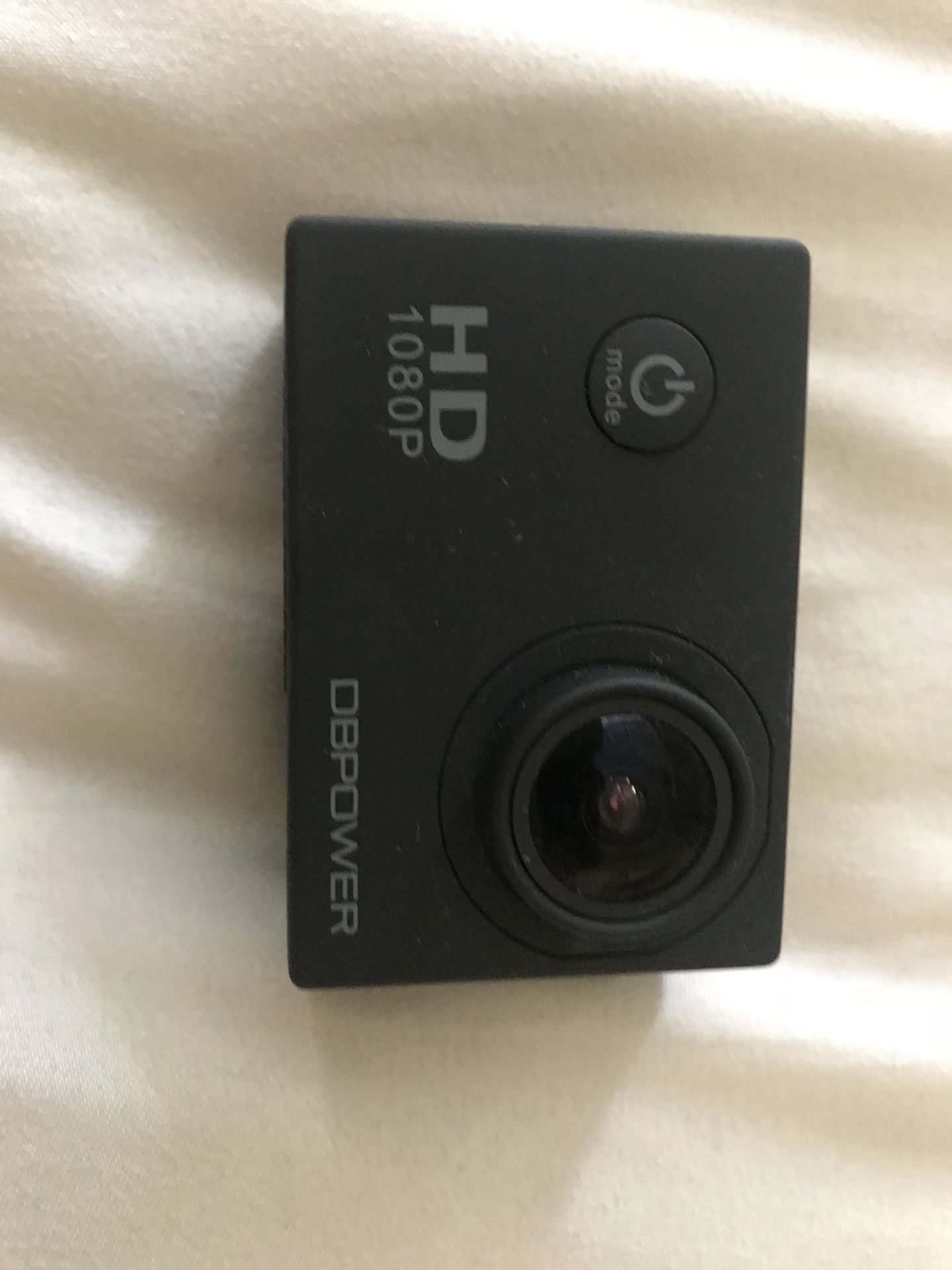 DB 1080p Action Camera with Accessories and Travel Case