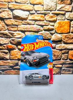 2026 Hot Wheels 82 Toyota Supra Silver