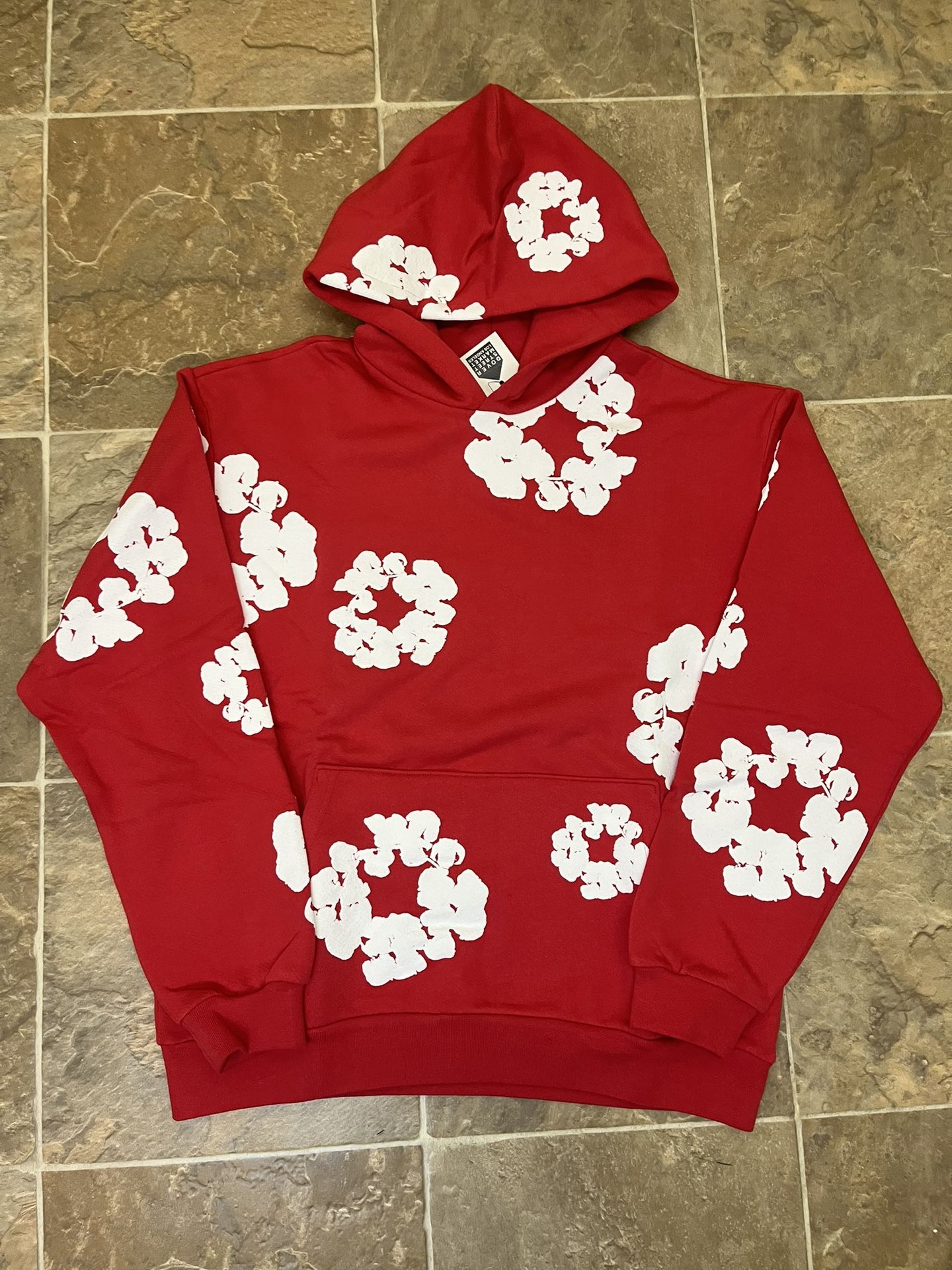 Denim Tear Hoodie Size Small