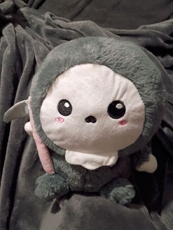 Cutie N Creepy Grim Reaper Plush 9"