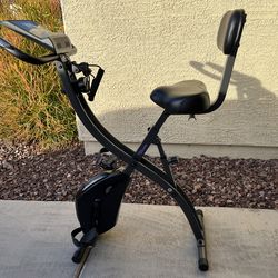 Stationary bike for sale.