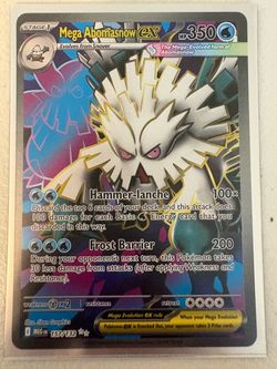 Mega Abomasnow ex Pokémon Card 157/132