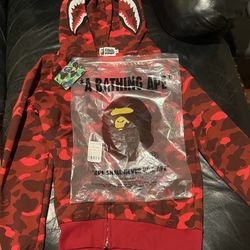 Red Bape Hoodie 