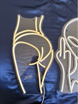 Girl buttocks LED sign