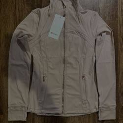 Lululemon Oink & Metallic Pink Define Jacket