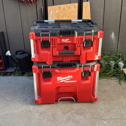 Milwaukee Pack Out Tool Boxes, Good Conditions