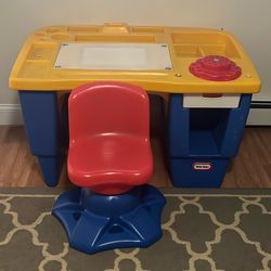 Toddlers Desk 39.5” X 26” X 23”H