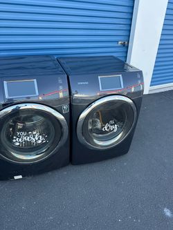 Samsung washer and Gas dryer matching set