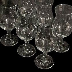 Libbey  Glass Royale Poco Grande Clear Wine Glass 10.5 oz. Set of 6 