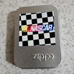 ZIPPO Nascar Lighter With Box And Papers