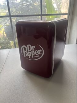 Dr Pepper 6-Can Mini Fridge - On-the-Go Cooling