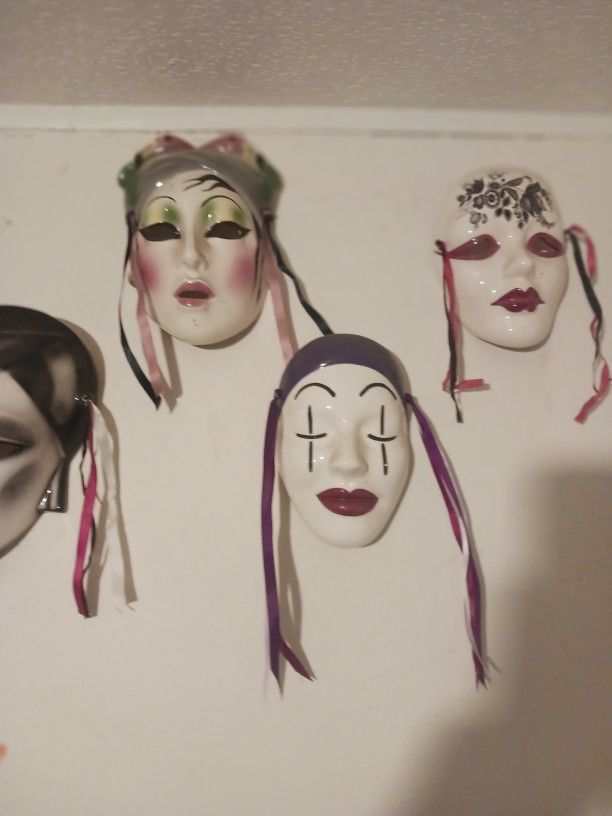 Masks Porcelin