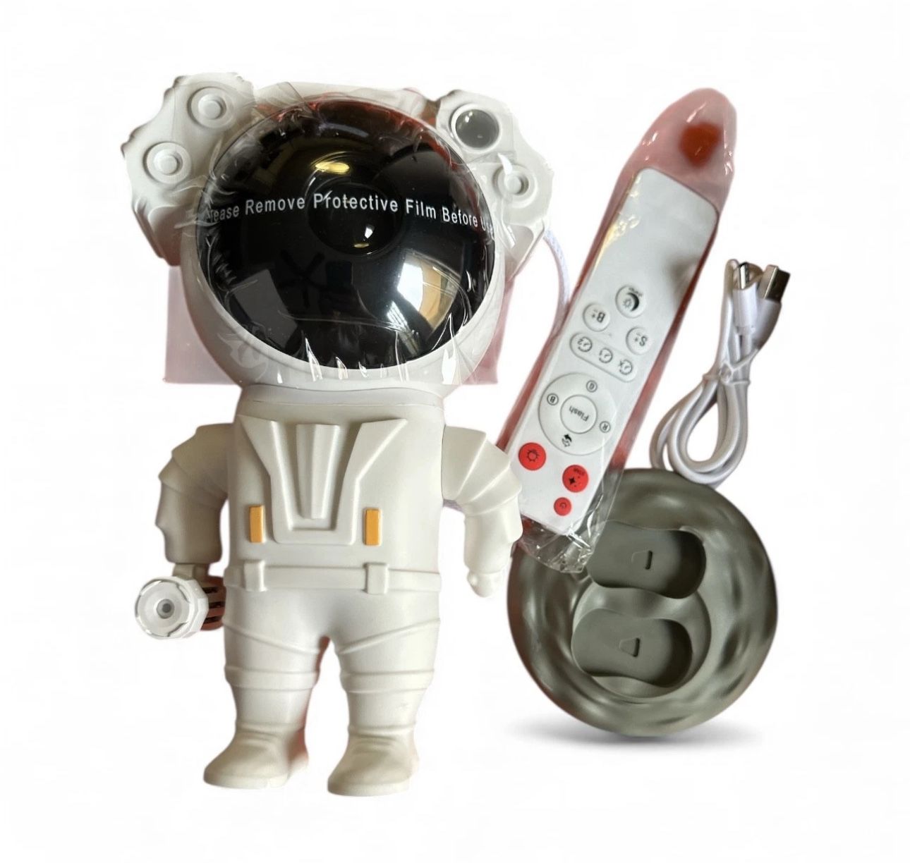 Astronaut Starry Sky Projector Galaxy Night Light Lamp with Remote Control Timer