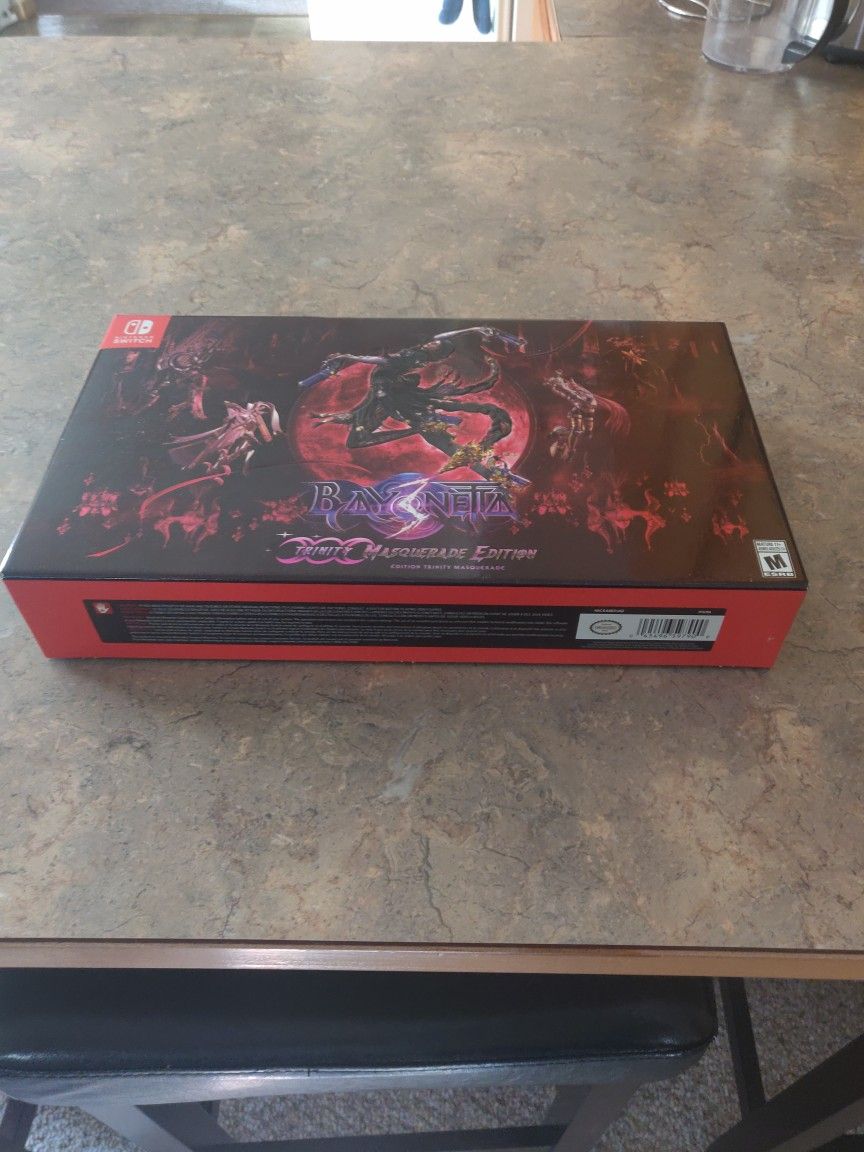 Bayonetta 3 Trinity Masquerade Edition New In Box